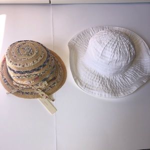 GREVI Girls Summer Hats. Made in Italy. Size 50